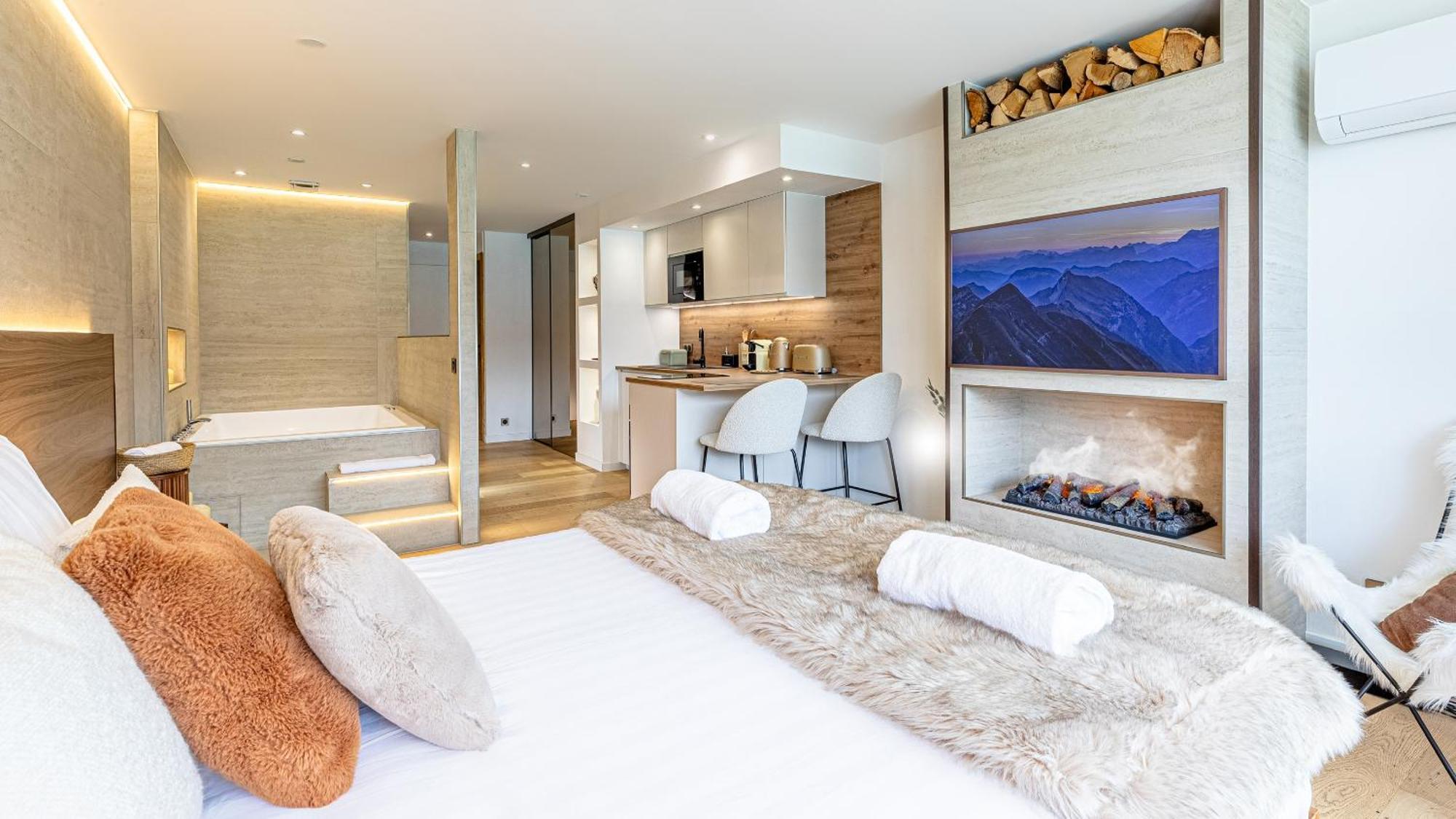 Rivage Alpin - Balneotherapie Tresserve Exteriör bild